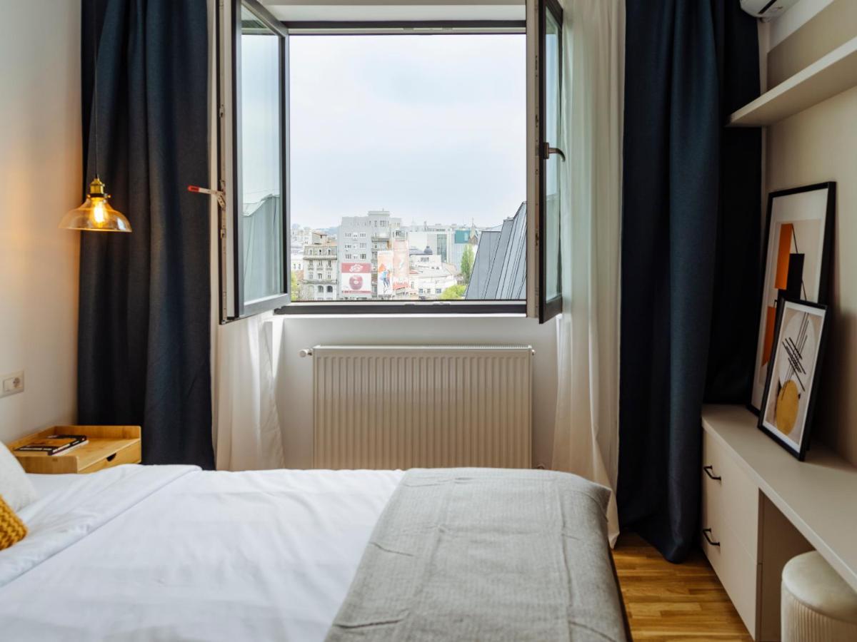Sunny 2Br Flat - Top Location - Amazing Balcony Бухарест Экстерьер фото
