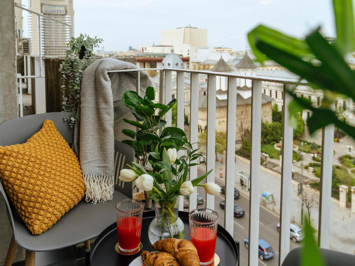 Sunny 2Br Flat - Top Location - Amazing Balcony Бухарест Экстерьер фото