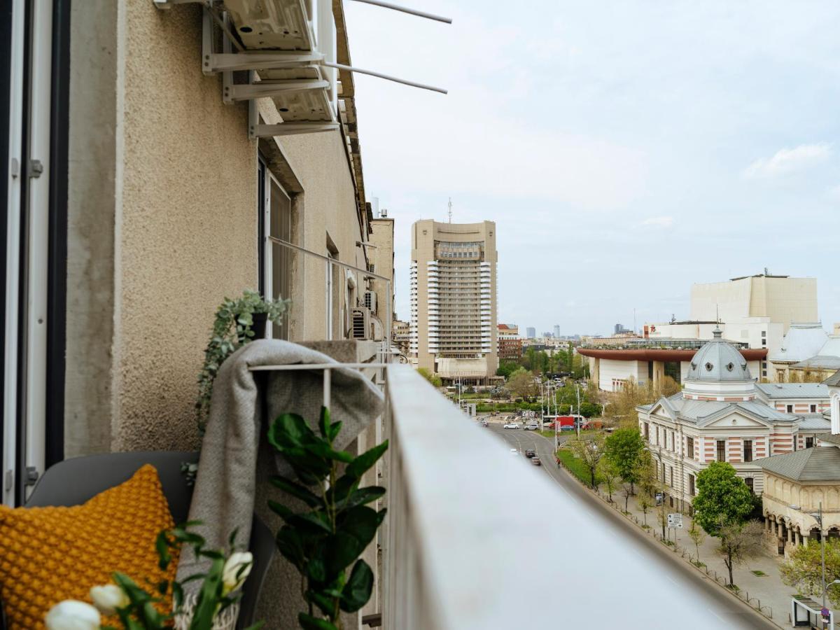 Sunny 2Br Flat - Top Location - Amazing Balcony Бухарест Экстерьер фото